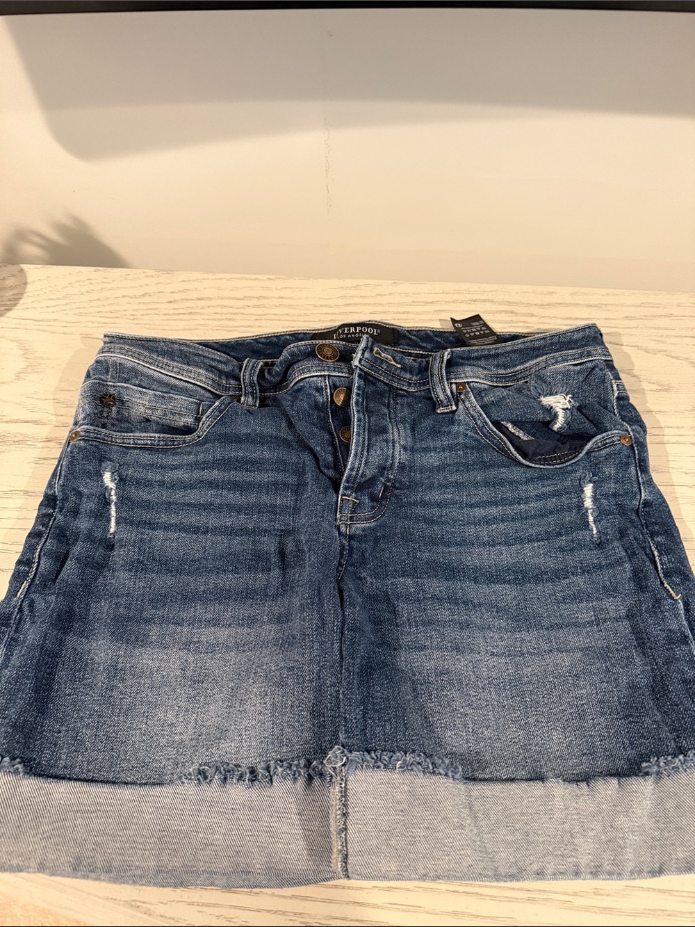 Any offers accepted 🎉Liverpool Women's Distressed Denim Shorts